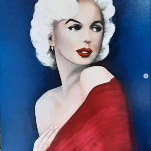 Marilyn Monroe oil on canvas