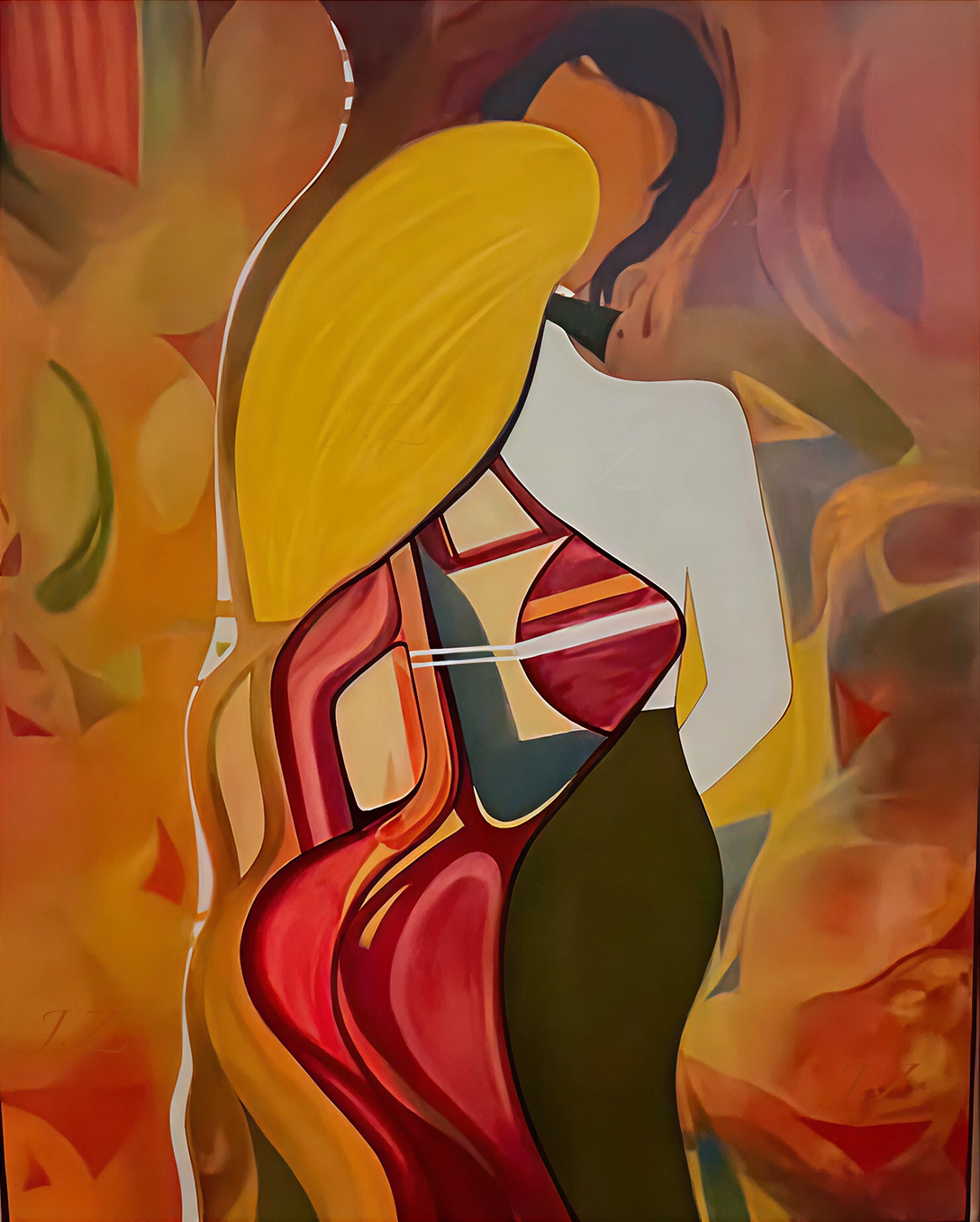Let’s Dance by Josef Zetocha, 40 by 50 inch oil on canvas, 2024