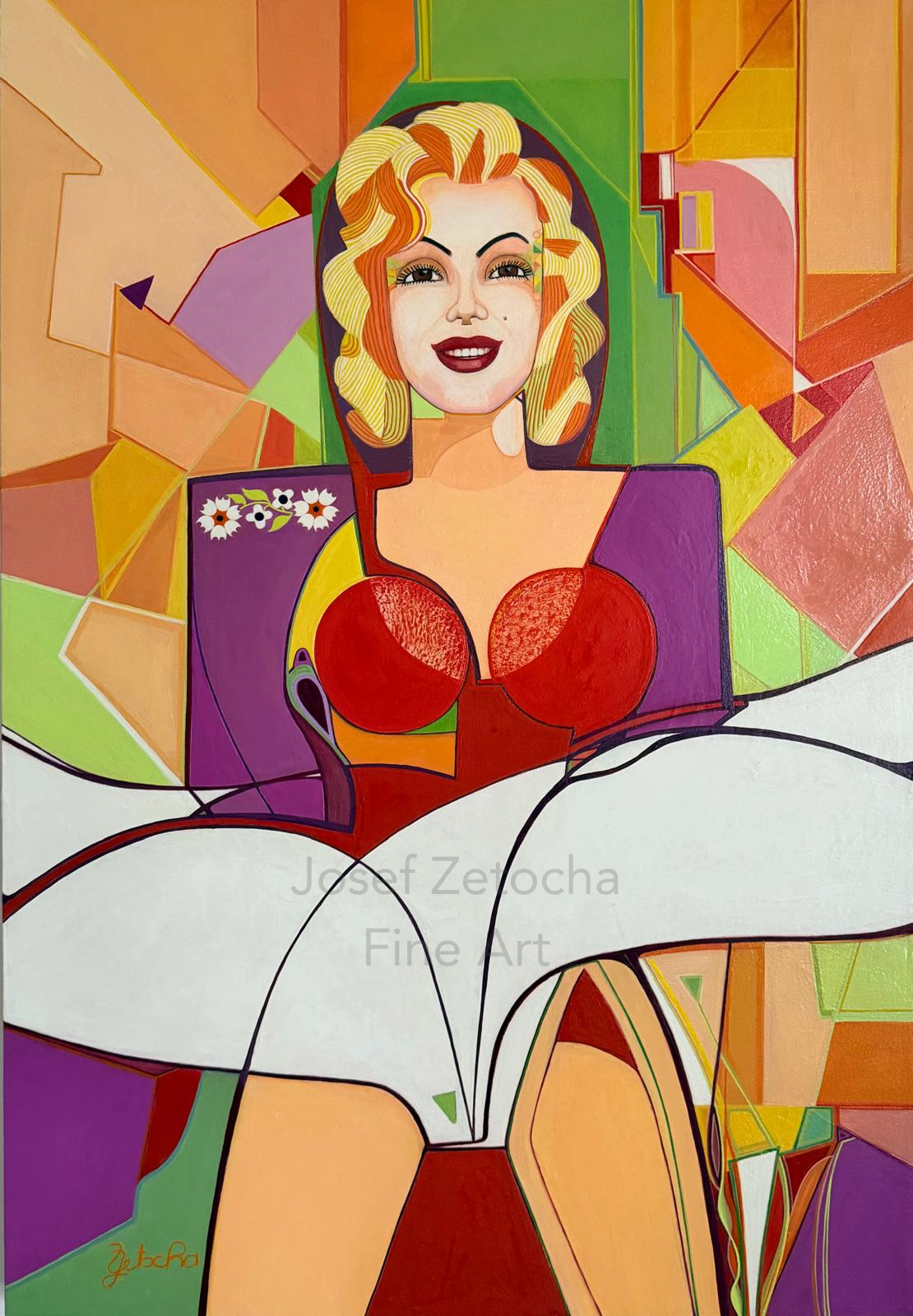 Josef Zetocha figurative oil painting