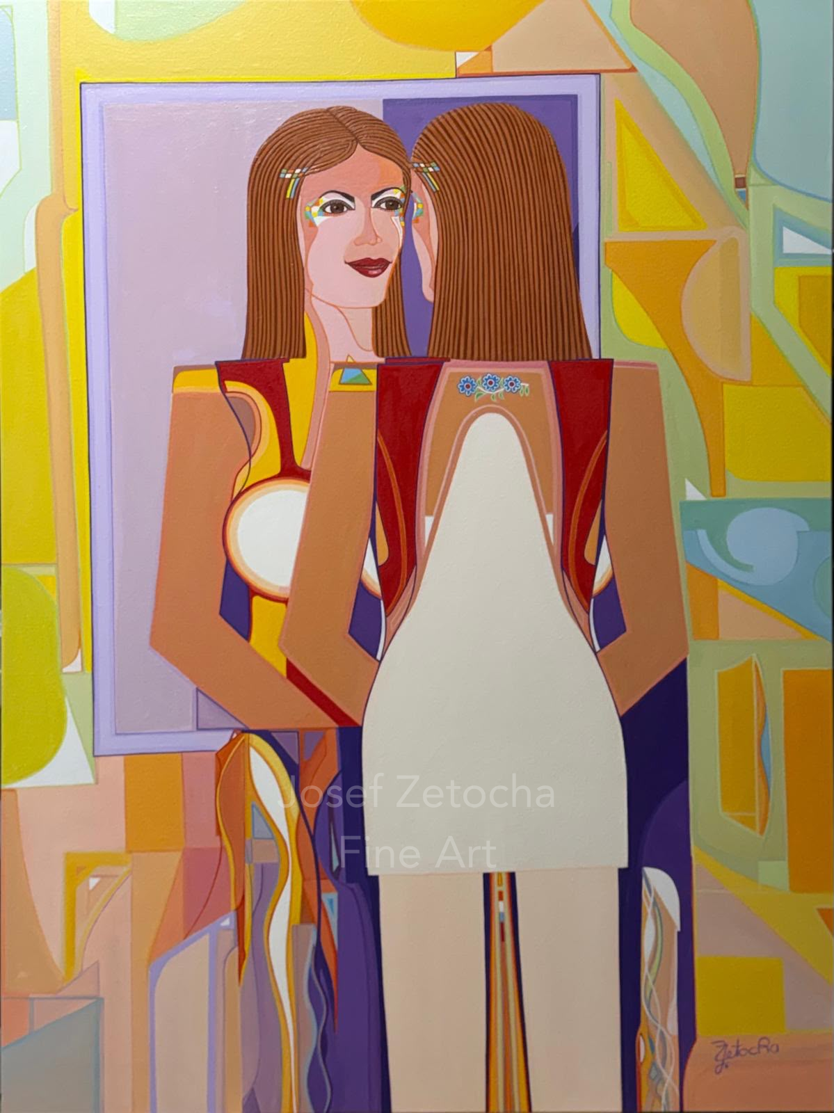Josef Zetocha figurative oil painting