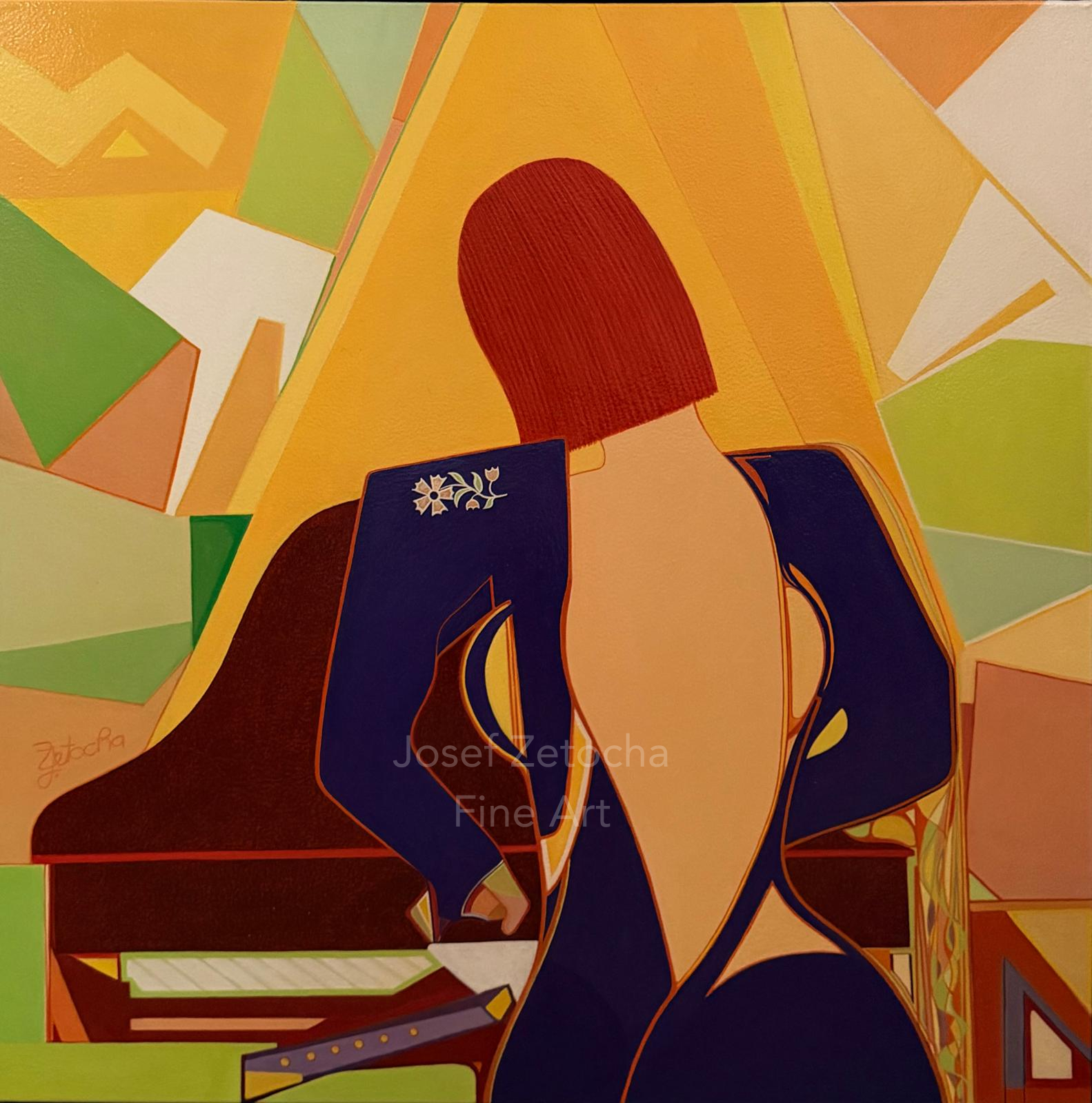 Josef Zetocha figurative oil painting