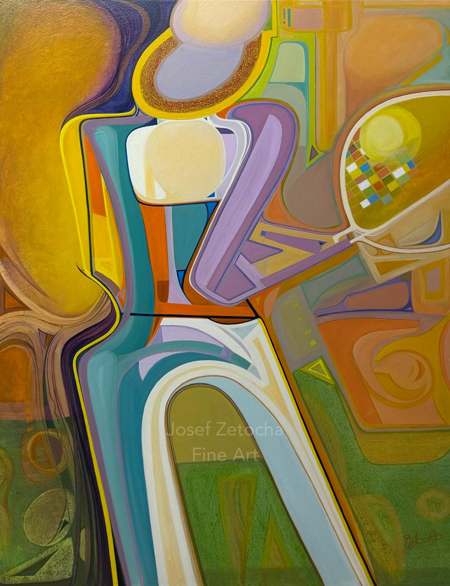 Josef Zetocha figurative oil painting