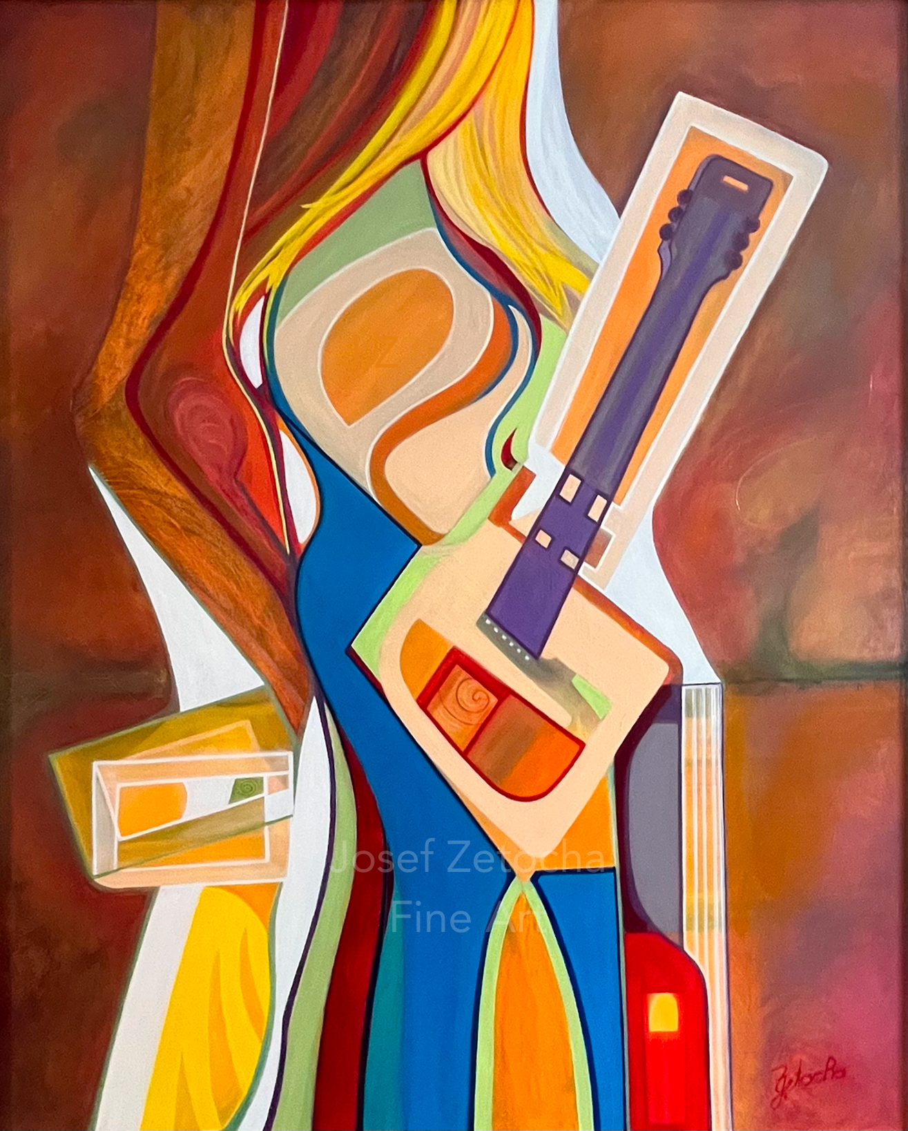 Josef Zetocha figurative oil painting
