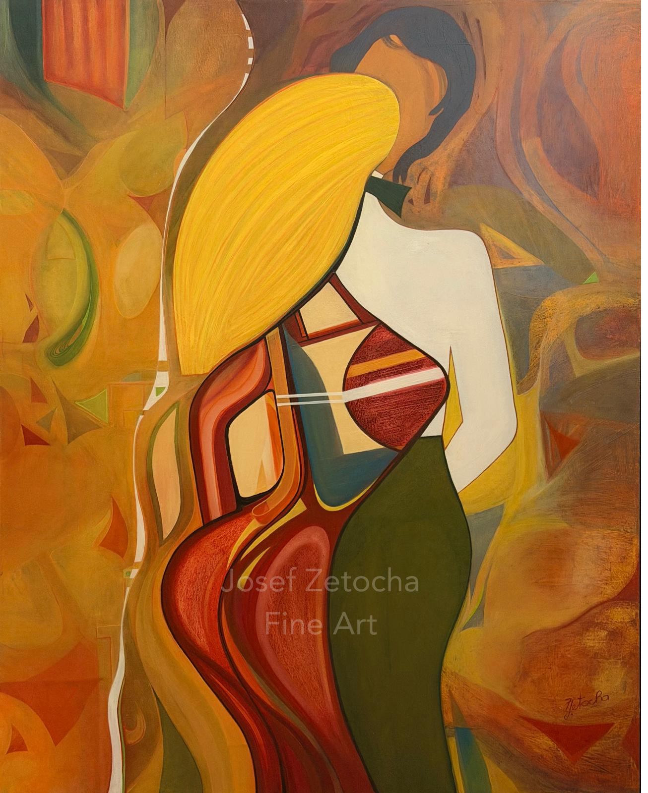 Josef Zetocha figurative oil painting