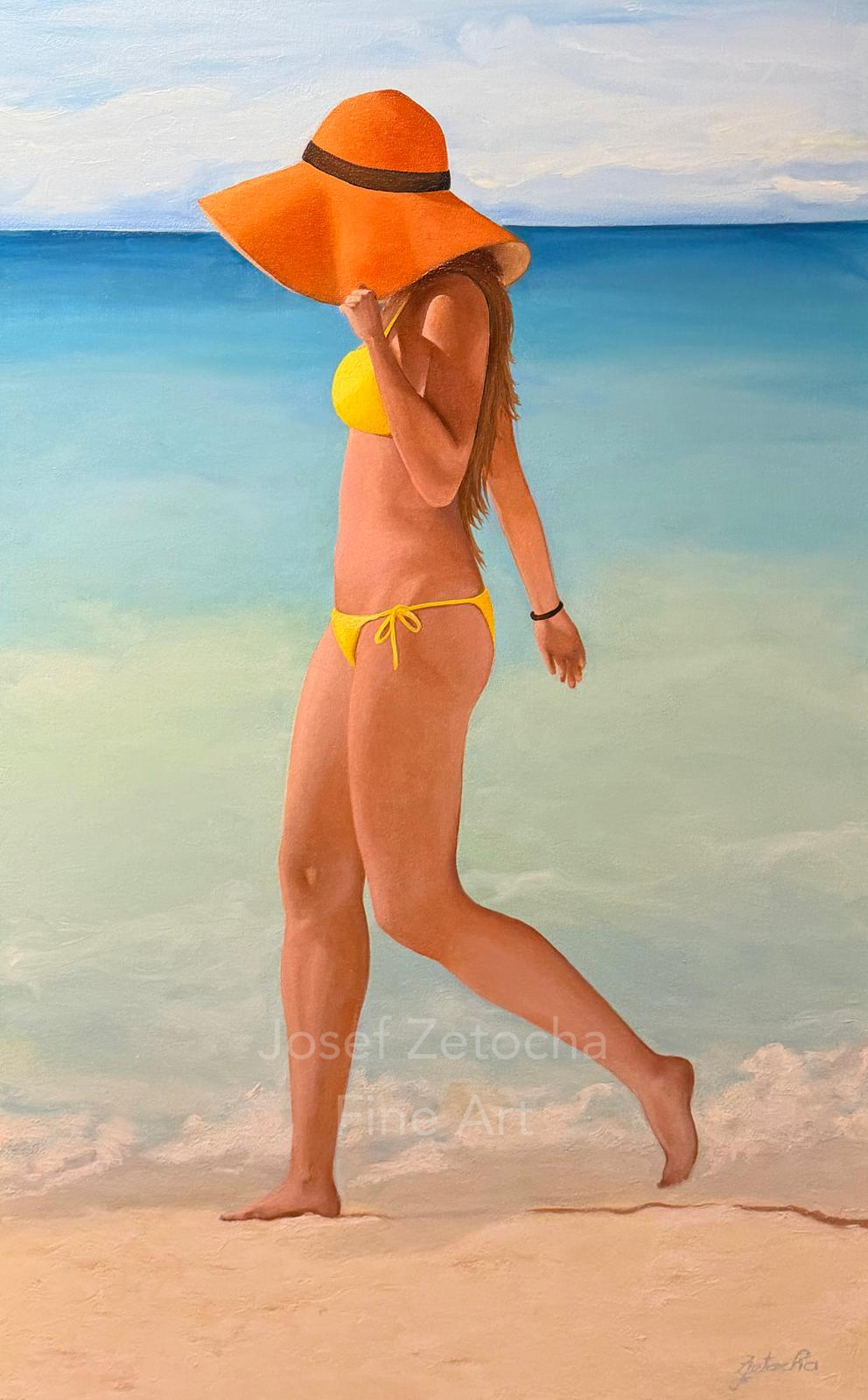 Josef Zetocha original oil painting