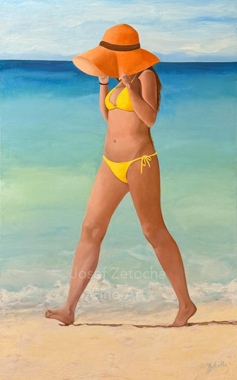 Josef Zetocha original oil painting