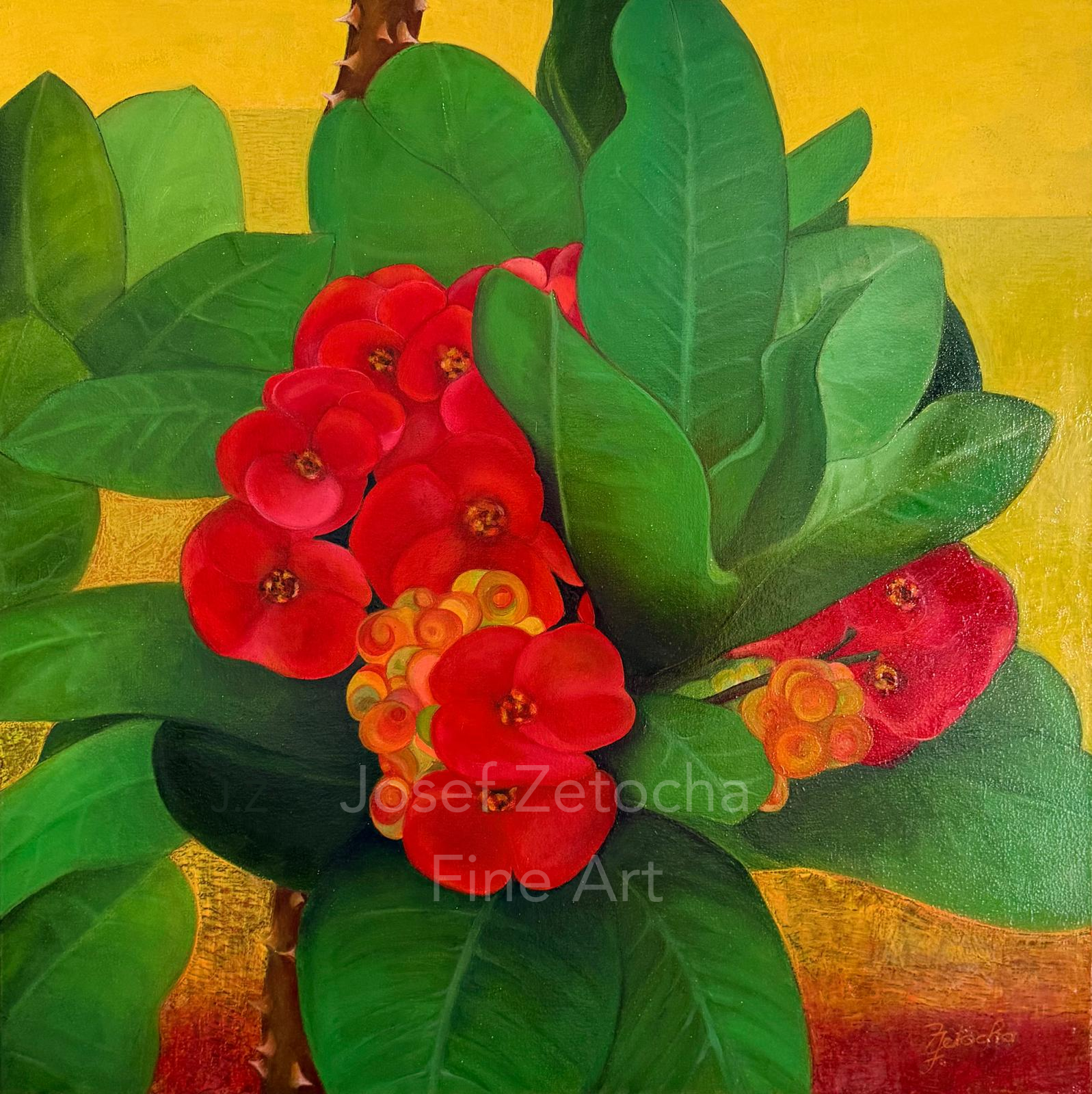 Josef Zetocha landscape and nature-inspired oil painting