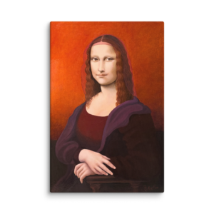 Mona Lisa - 16″×24″ Canvas