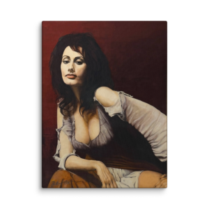 Sophia Loren - 18″×24″ Canvas
