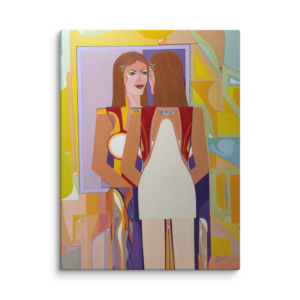 Mirror Mirror - 18″×24″ Canvas