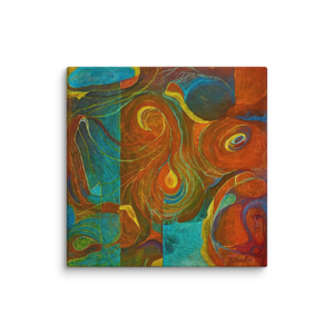 United Colours - 20″×20″ Canvas