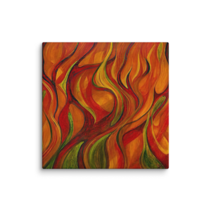 Tensions Rising -  20″×20″ Canvas