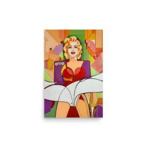Vision of Marilyn Monroe - 12″×18″ Print