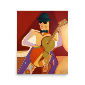 Cello Master - 16″×20″ Print