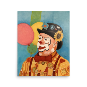 At The Circus - 16" x 20" Print