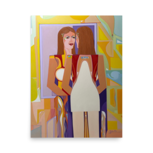 Mirror Mirror - 18″×24″ Print